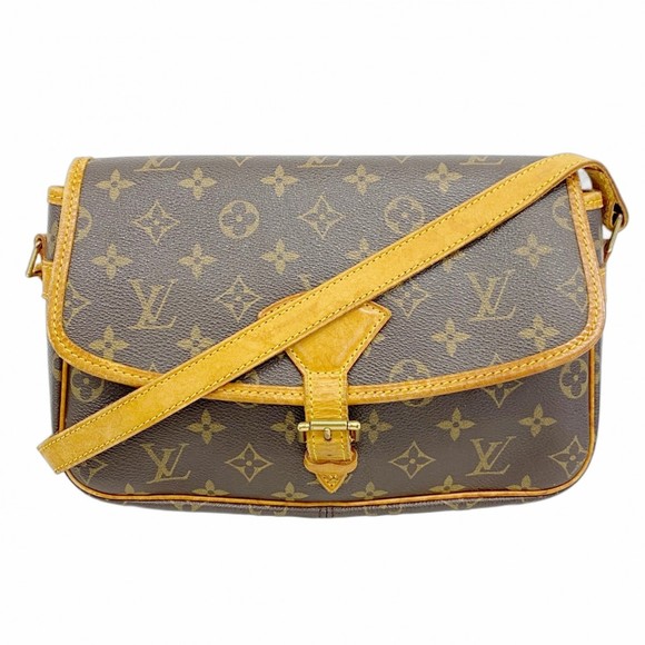 Louis Vuitton Monogram Sologne Shoulder Bag M42250 Brown Women's - Picture 1 of 10